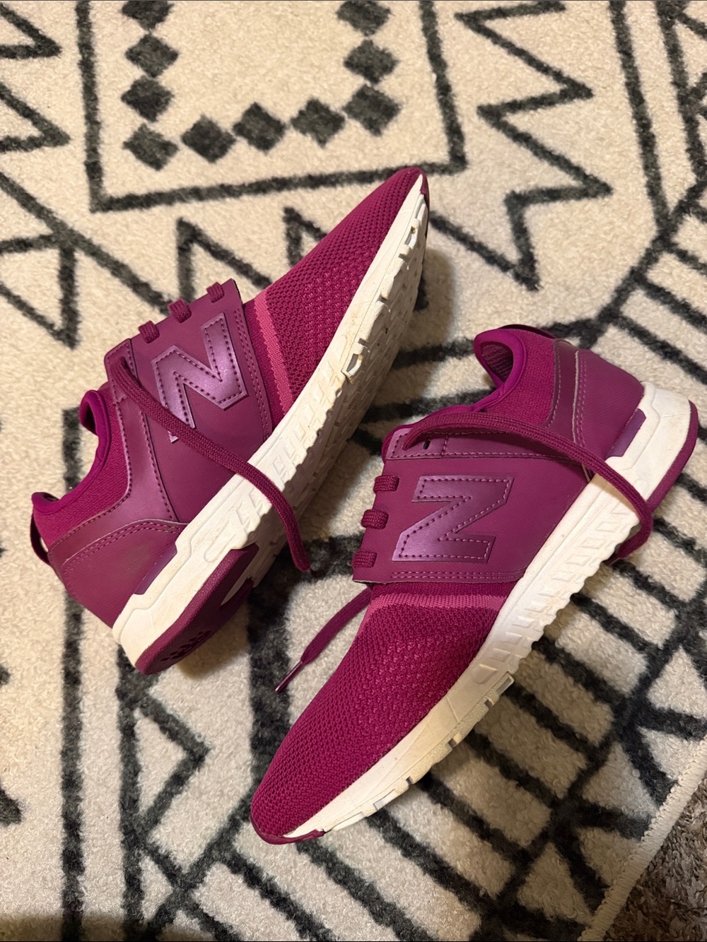 New Balance Women's Athletic Sneaker — Magenta